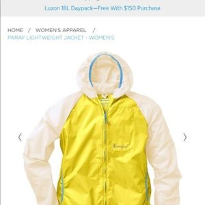 Paray Windbreaker by Cotopaxi